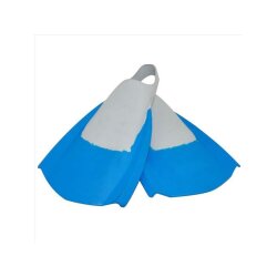 WAVE POWER Bodyboard swim Fins size L 42-44 blue grey