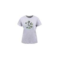CAB Womens T-Shirt / Palm C E8 - heather grey  - L - 2024
