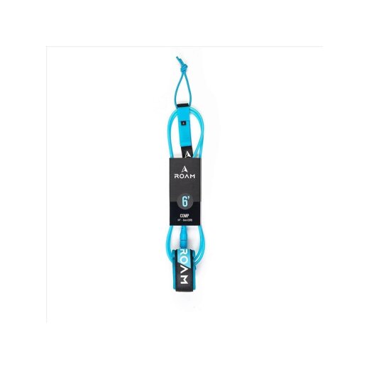 ROAM Surfboard Leash Comp 6.0 183cm 6mm Blau