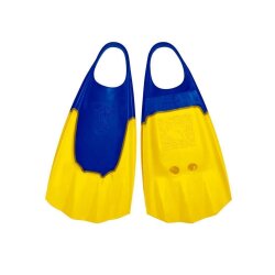 Bodyboard swim Fins WAVE GRIPPER ML 43-44 blue yellow