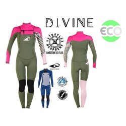 Soöruz Divine 4.3mm Frauenneopren Eco Wetsuit Frauen...