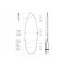 ROAM Boardbag Surfboard Tech Bag Shortboard 6.0