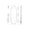 ROAM Boardbag Surfboard Tech Bag Hybrid Fish 6.4