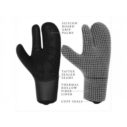Vissla 7 Seas 5mm Surf Neopren Gloves Size M