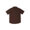Hippytree Shirt Shirt Motif Woven short sleeve shirt leisure shirt size L
