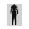 SISSTR Evolution 3.2mm Eco wetsuit print flower pattern back zip black women wetsuit