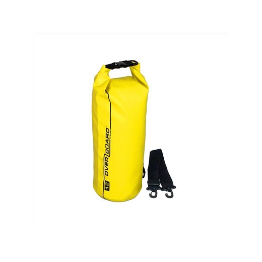 OverBoard wasserdichter Packsack 12 Liter Gelb