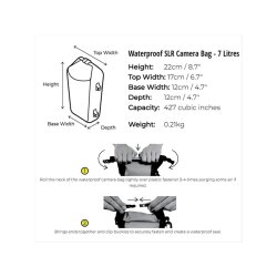 OverBoard wasserdichte Spiegelreflex Kamera Tasche