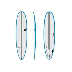 Surfboard TORQ Epoxy TEC M2  6.6 rail blue
