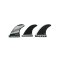 FUTURES Thruster Surf Fin Set F4 Honeycomb Legacy neutral black white