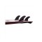 FUTURES Thruster Fin Set P4 Honeycomb Legacy Pivot