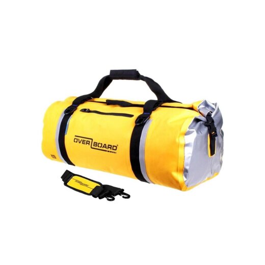 Overboard Waterproof Duffel Bag 60 Liters Yellow