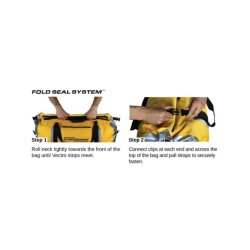 Overboard Waterproof Duffel Bag 60 Liters Yellow